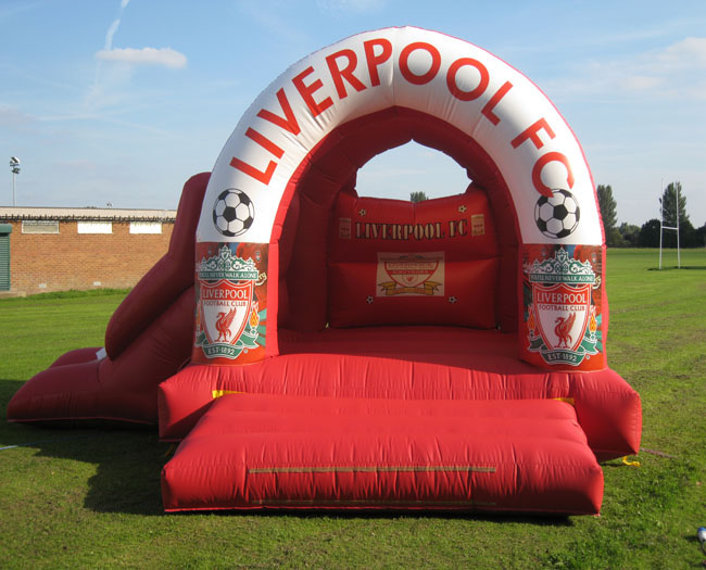Liverpool FC With Slide Bouncy Castle